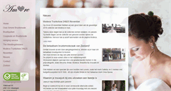 Desktop Screenshot of amorebruidsmode.nl