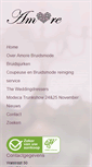 Mobile Screenshot of amorebruidsmode.nl